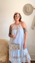 Load image into Gallery viewer, Signature Collection-Cotton antique macrame dress