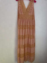 Load image into Gallery viewer, Vintage hand dyed maxi dress
