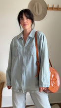 Load image into Gallery viewer, Vintage denim zip up