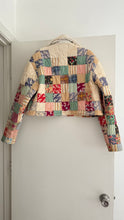 Load image into Gallery viewer, Signature Collection-cropped feedsack quilt coat