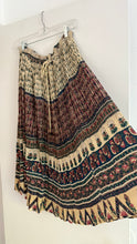 Load image into Gallery viewer, Vintage Indian cotton skirt