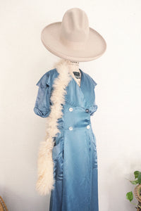 1930s satin dress
