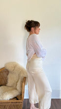 Load image into Gallery viewer, 1930s buttercream silk pants