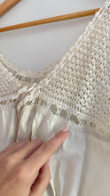 Load image into Gallery viewer, Edwardian cotton corset cover