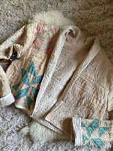 Load image into Gallery viewer, The Jesse quilt coat - cropped/hand dyed