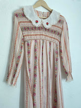 Load image into Gallery viewer, Vintage 70s collared dress