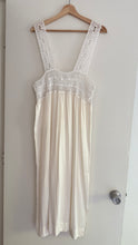 Load image into Gallery viewer, Antique crochet ribbon dress