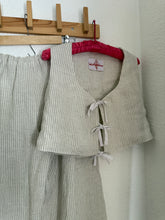 Load image into Gallery viewer, Signature Collection-linen beige stripe