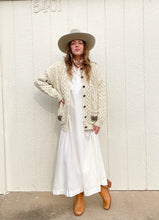 Load image into Gallery viewer, Vintage wool sheep cardigan
