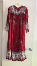 Load image into Gallery viewer, Vintage 70s Indian cotton dress