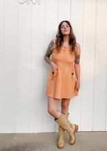 Load image into Gallery viewer, Vintage vintage hand dyed applique dress