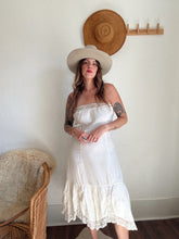 Load image into Gallery viewer, Antique Edwardian strapless dress