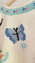 Load image into Gallery viewer, Vintage butterfly knit shirt