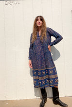 Load image into Gallery viewer, Vintage 70s Indian cotton dress