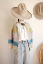 Load image into Gallery viewer, Vintage striped cardigan

