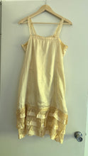 Load image into Gallery viewer, Vintage 1920s silk ruffle dress