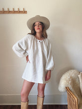 Load image into Gallery viewer, Signature Collection-Linen beige stripe dress