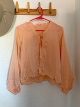 Load image into Gallery viewer, Vintage 1920s 30s silk bed jacket