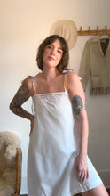Load image into Gallery viewer, Edwardian cotton mini dress