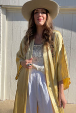Load image into Gallery viewer, Vintage gold kimono
