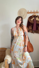 Load image into Gallery viewer, Vintage psychedelic maxi dress