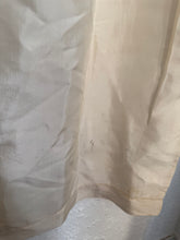Load image into Gallery viewer, Antique silk + lace dress