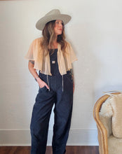 Load image into Gallery viewer, Vintage ruffle bed jacket top