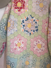 Load image into Gallery viewer, Signature Collection-Grandmothers flower garden quilt coat