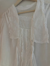 Load image into Gallery viewer, Edwardian cotton blouse