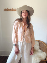 Load image into Gallery viewer, Vintage 1920s 30s silk bed jacket