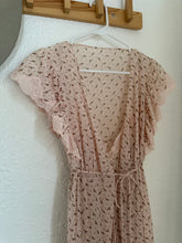 Load image into Gallery viewer, Vintage 2 piece wrap dress