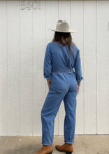 Load image into Gallery viewer, Vintage denim jumpsuit