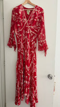 Load image into Gallery viewer, Vintage 90s silk beaded dress