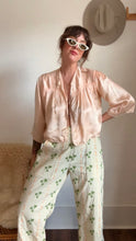 Load image into Gallery viewer, Vintage 1940s satin bed jacket