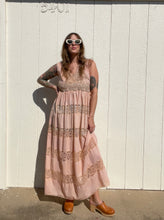 Load image into Gallery viewer, Vintage hand dyed maxi dress