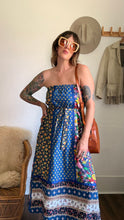Load image into Gallery viewer, Vintage floral patchwork dress/skirt