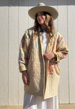Load image into Gallery viewer, Signature Collection-Grandmothers flower garden quilt coat