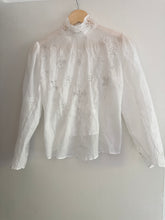 Load image into Gallery viewer, Edwardian cotton blouse