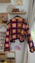 Load image into Gallery viewer, Signature collection-granny square cropped jacket
