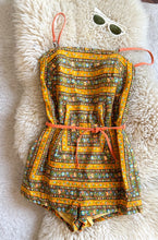 Load image into Gallery viewer, Vintage 1950s Elizabeth Stewart playsuit