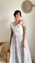 Load image into Gallery viewer, Vintage 1930s baby blue floral gown