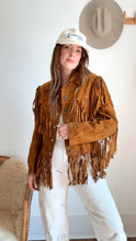 Load image into Gallery viewer, Vintage fringe jacket