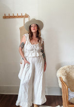 Load image into Gallery viewer, Signature Collection-cream linen gingham set