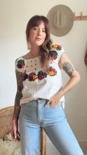 Load image into Gallery viewer, Vintage embroidered top