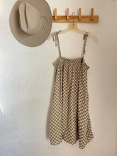 Load image into Gallery viewer, Checkerprint muslin cotton dress

