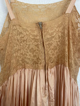 Load image into Gallery viewer, Vintage hand dyed 1930s dress