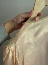 Load image into Gallery viewer, Vintage 1930s satin bed jacket