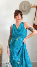 Load image into Gallery viewer, Vintage 90s beaded floral dress