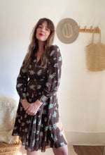 Load image into Gallery viewer, Vintage 1940s floral dress