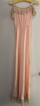 Load image into Gallery viewer, Vintage 1930s bias cut silk tie gown